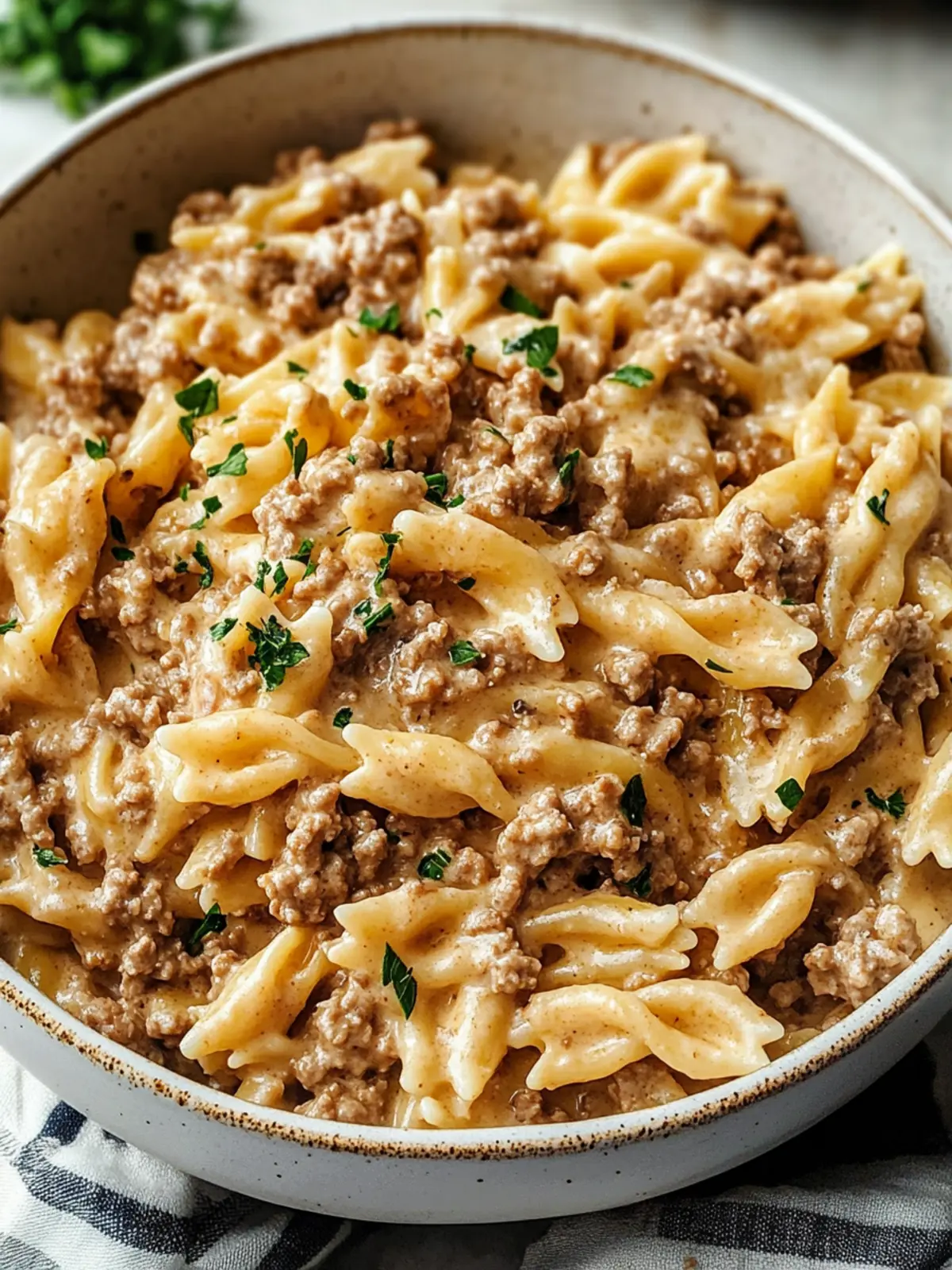 Stovetop Creamy Ground Beef Pasta Recipe for Quick Comfort 5 Stovetop Creamy Ground Beef Pasta Recipe: A Flavorful and Easy Dinner Solution