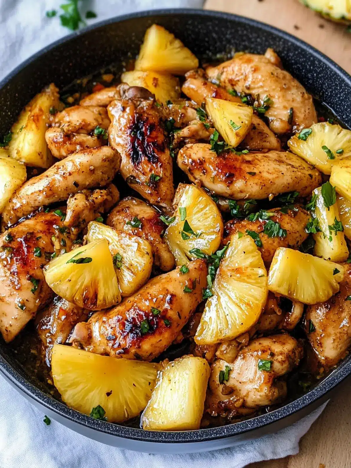Garlic Butter Chicken with Pineapple: Quick and Delicious Bliss 5 Garlic Butter Chicken with Pineapple