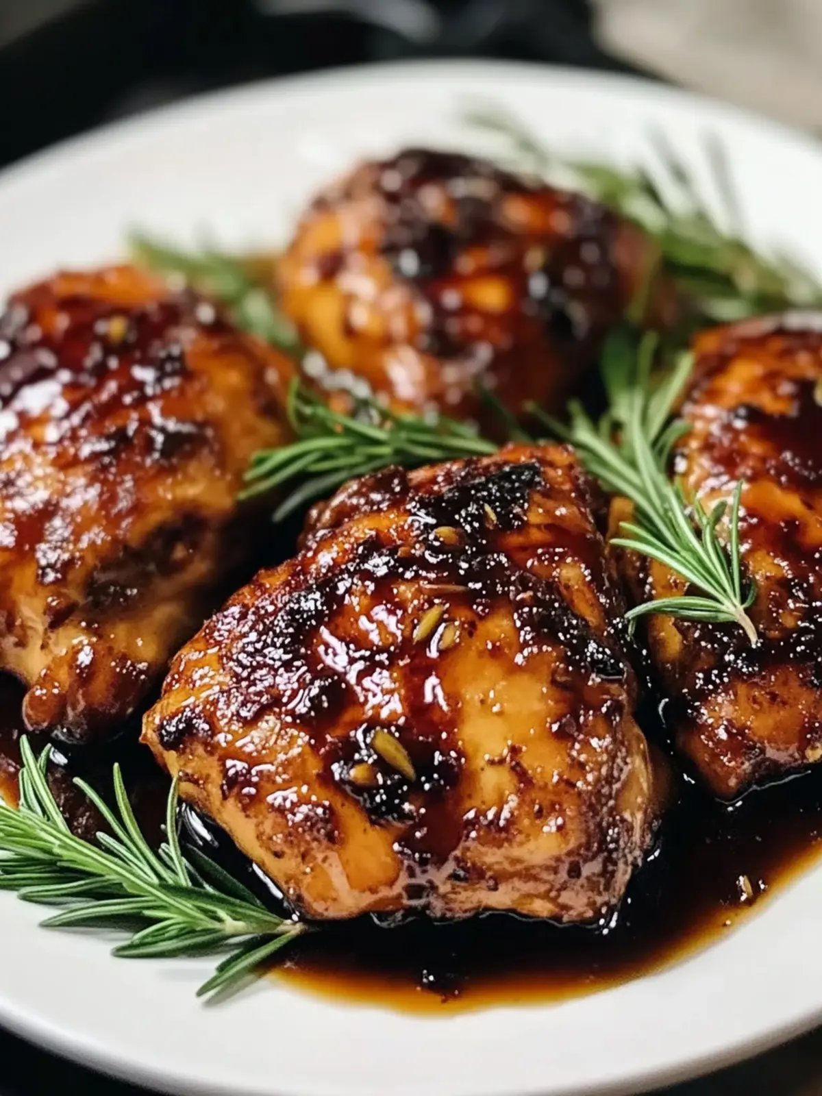Succulent Balsamic Honey Glazed Chicken in Just 40 Minutes 5 Balsamic Honey Glazed Chicken