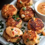Mini Crawfish Cakes with Red Pepper Remoulade You Must Try! 7 Mini Crawfish Cakes with Red Pepper Remoulade