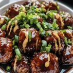 Sticky Hoisin Meatballs with Scallion Sauce – Bold & Tasty Delight 10 Sticky Hoisin Meatballs with Scallion Sauce