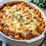 Savory Homemade Ground Beef Casserole for Cozy Family Nights 8 Homemade Ground Beef Casserole