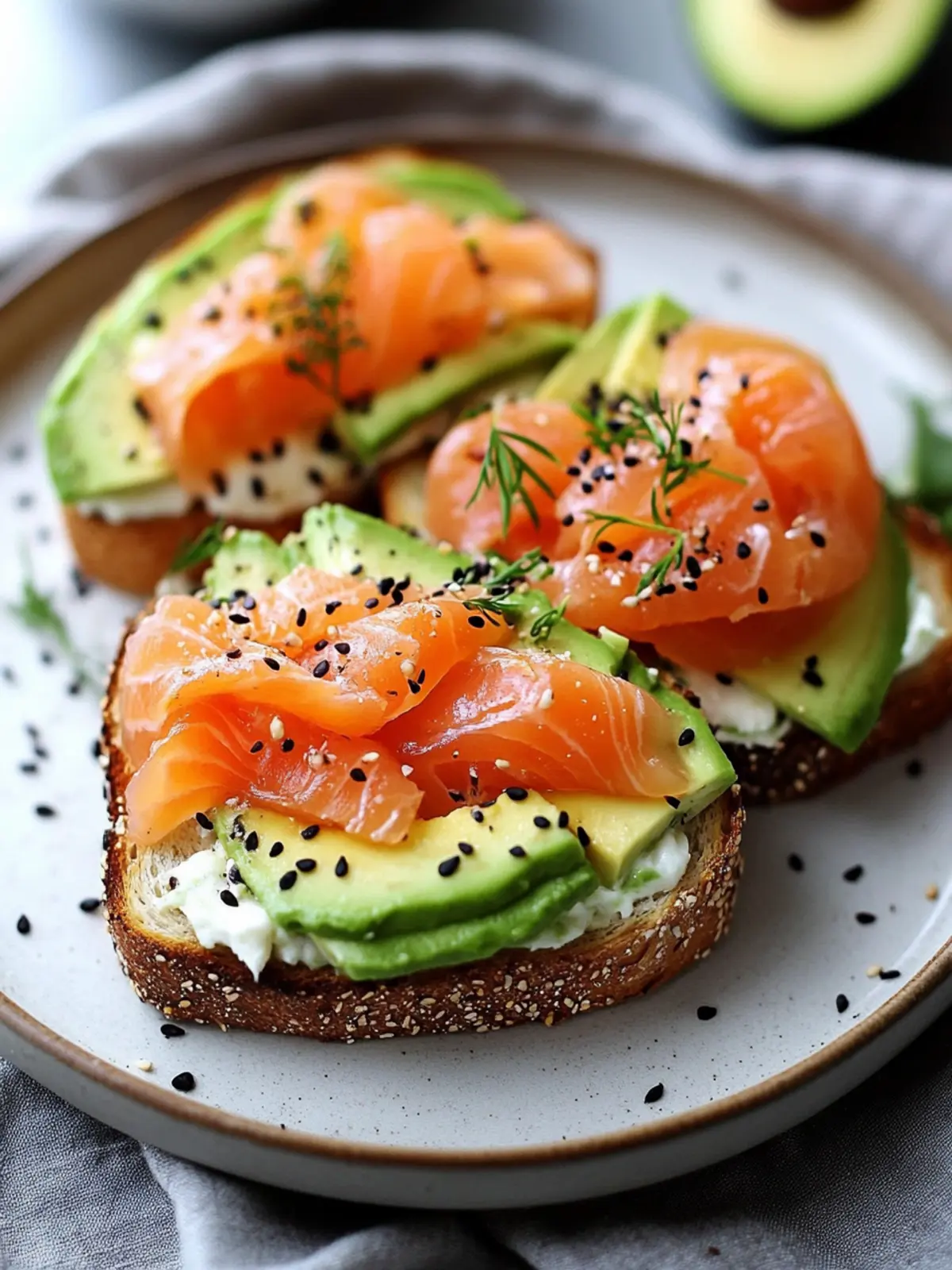 Smoked Salmon & Avocado Toast – Elegant, Easy & Delightful 3 Smoked Salmon & Avocado Toast – Elegant and Easy