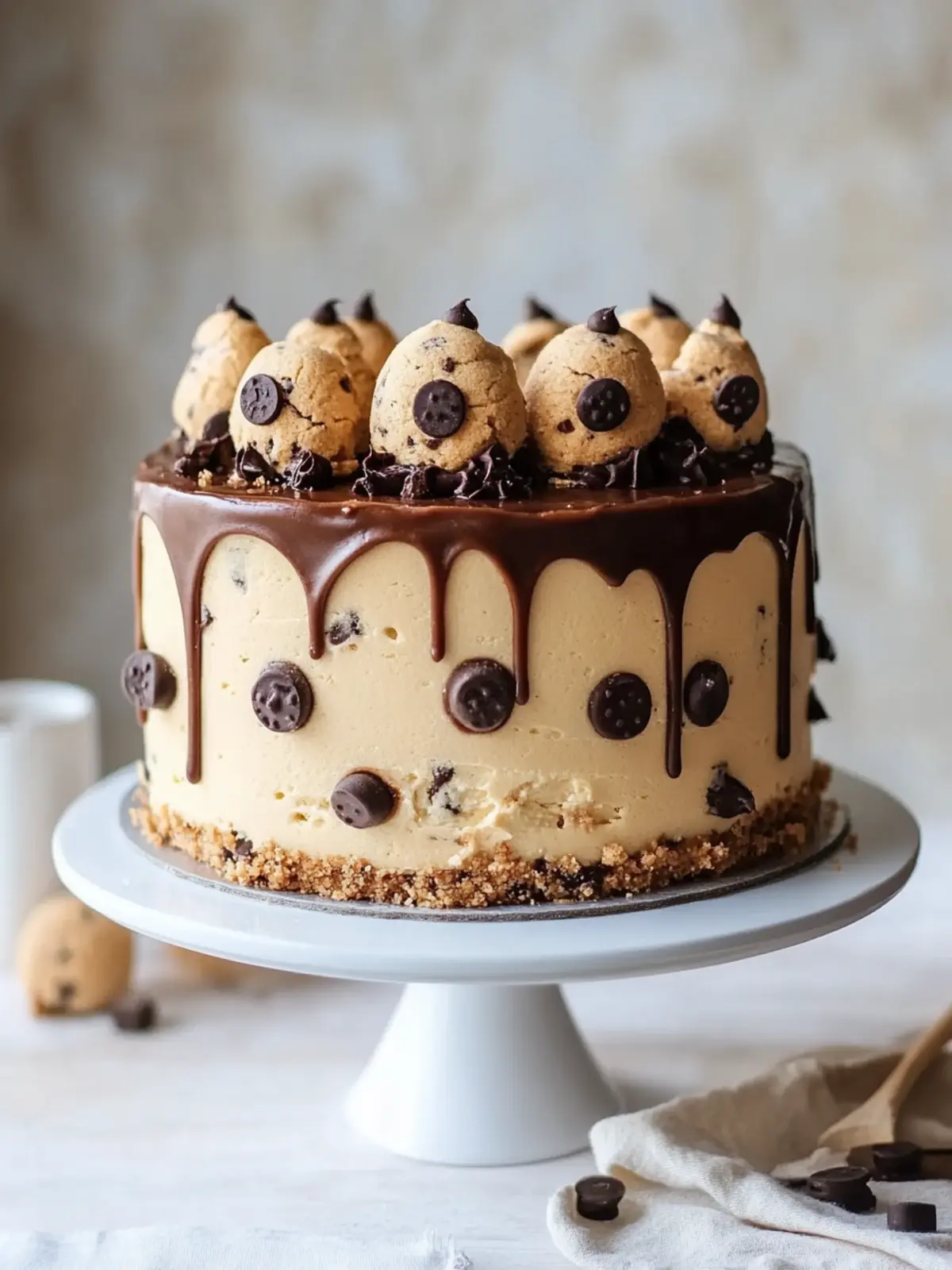 The Ultimate Gourmet Cookie Dough Cake Recipe You’ll Love 4 The Ultimate Gourmet Cookie Dough Cake Recipe You Must Try!