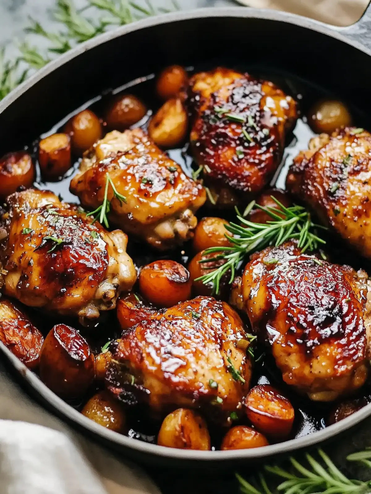 Succulent Balsamic Honey Glazed Chicken in Just 40 Minutes 4 Balsamic Honey Glazed Chicken