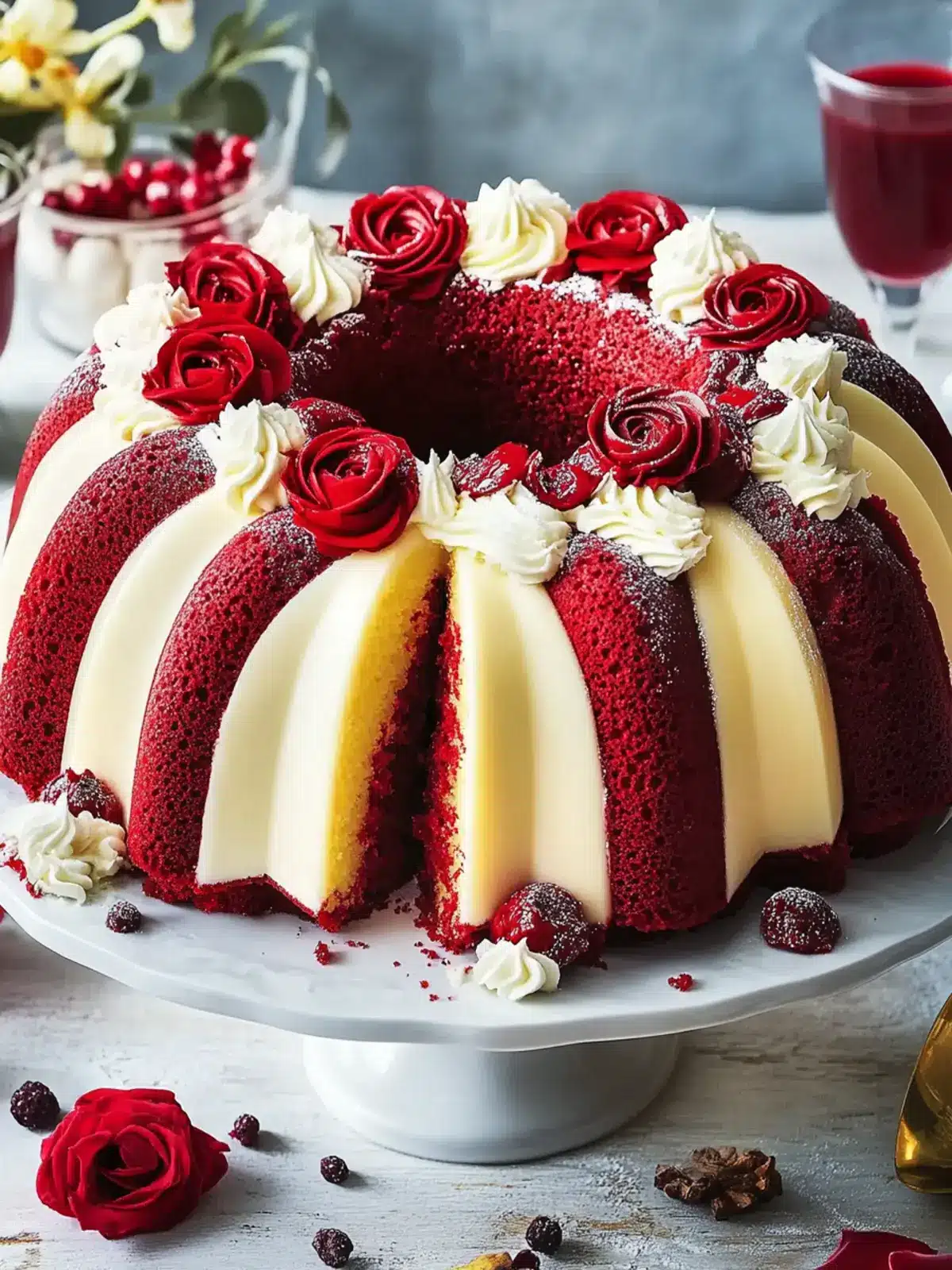 Red Velvet Cheesecake Bundt Dump Cake: A Simple Showstopper 3 Red Velvet Cheesecake Bundt Dump Cake
