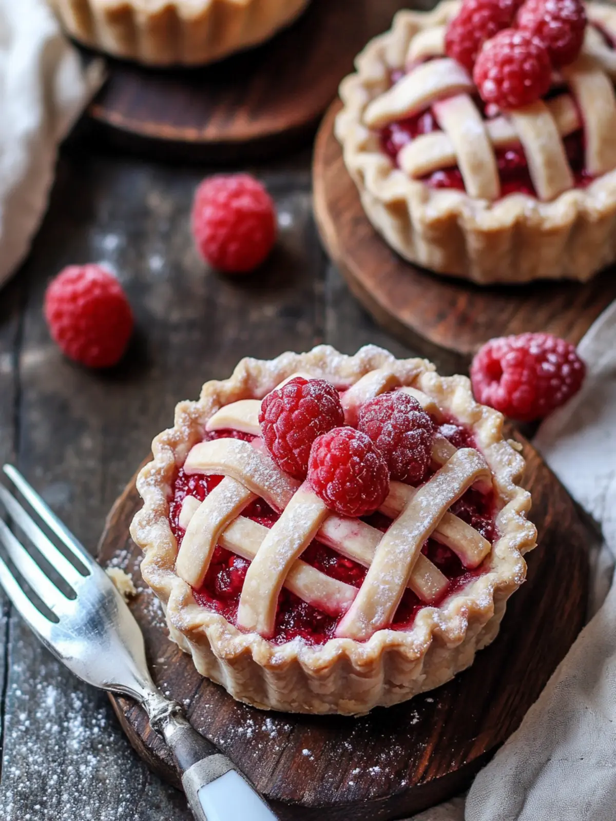 Sweet & Sassy Vegan Raspberry Mini Pies You’ll Love 5 Vegan Raspberry Mini Pies