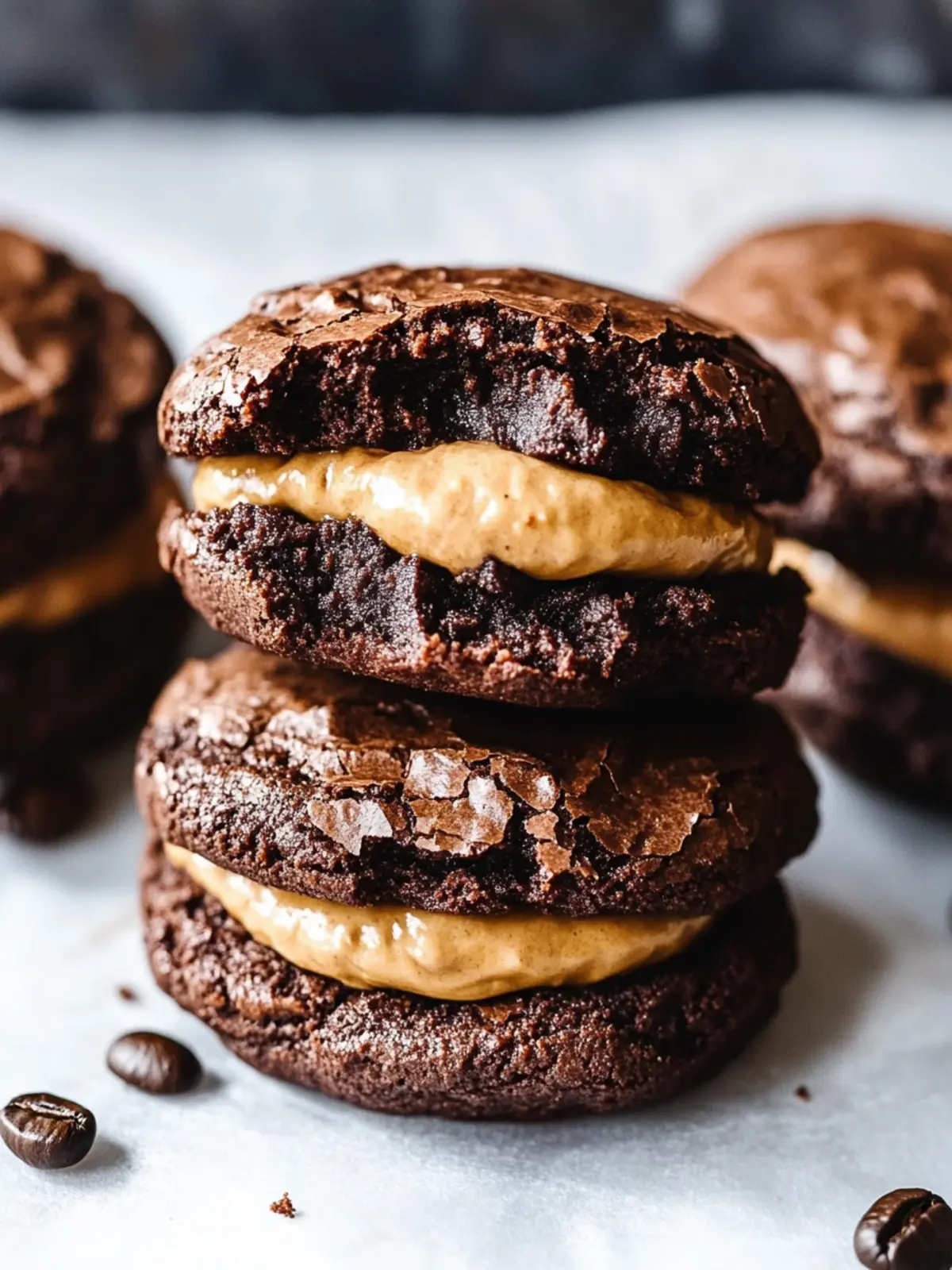 The Best Espresso Brownie Cookie Sandwiches You’ll Crave 3 The Best Espresso Brownie Cookie Sandwiches