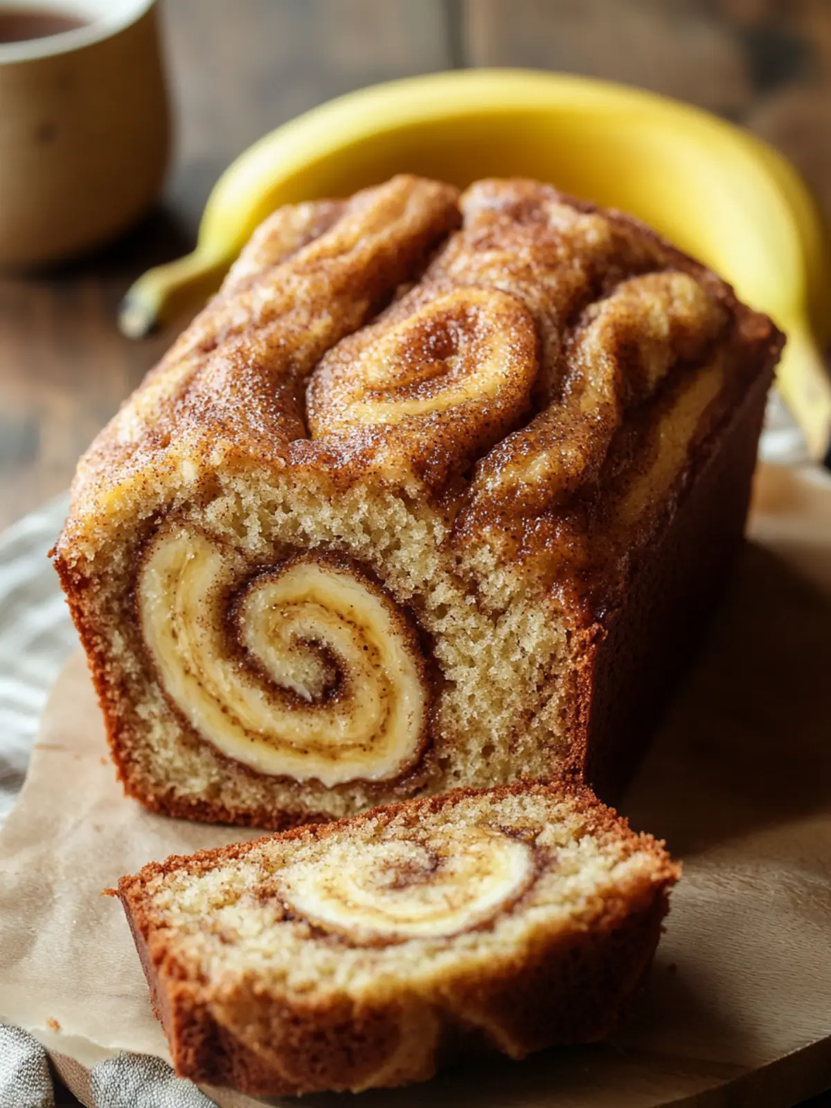 Irresistible Cinnamon Swirl Banana Bread You Can't Resist! 4 Irresistible Cinnamon Swirl Banana Bread: Your New Favorite Loaf!