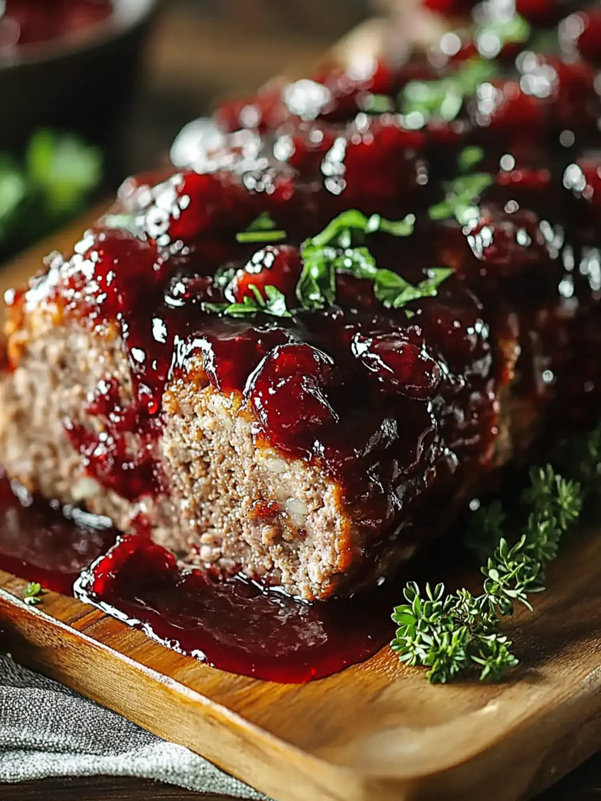 Cranberry Maple Glazed Meatloaf: Your New Comfort Food Star 2 Cranberry Maple Glazed Meatloaf: A Comfort Food Delight