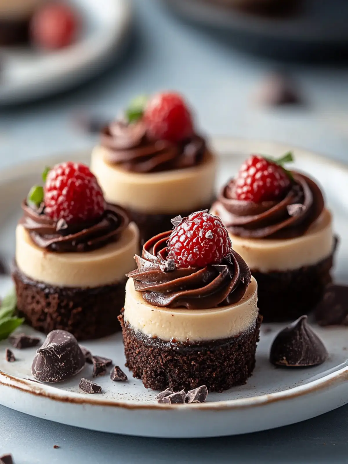 Irresistible Mini Chocolate Cheesecake Bites Recipe You’ll Love 2 Mini Chocolate Cheesecake Bites Recipe