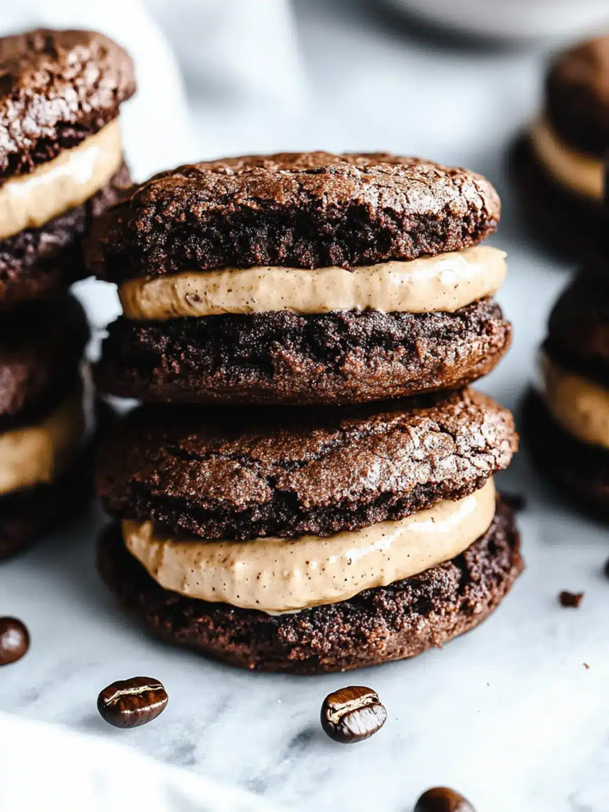 The Best Espresso Brownie Cookie Sandwiches You’ll Crave 2 The Best Espresso Brownie Cookie Sandwiches