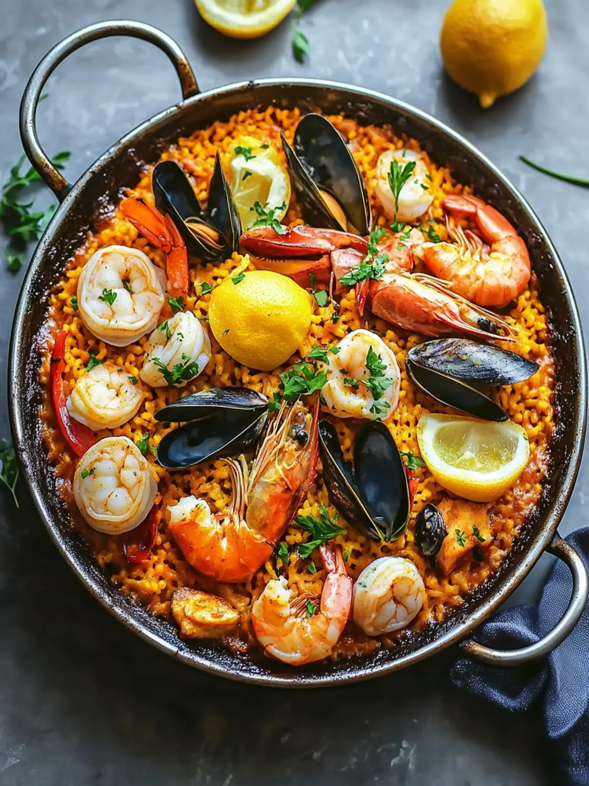 Savor Authentic Seafood Paella Bursting with Flavor and Joy 3 Savor Authentic Seafood Paella Bursting with Flavor and Joy