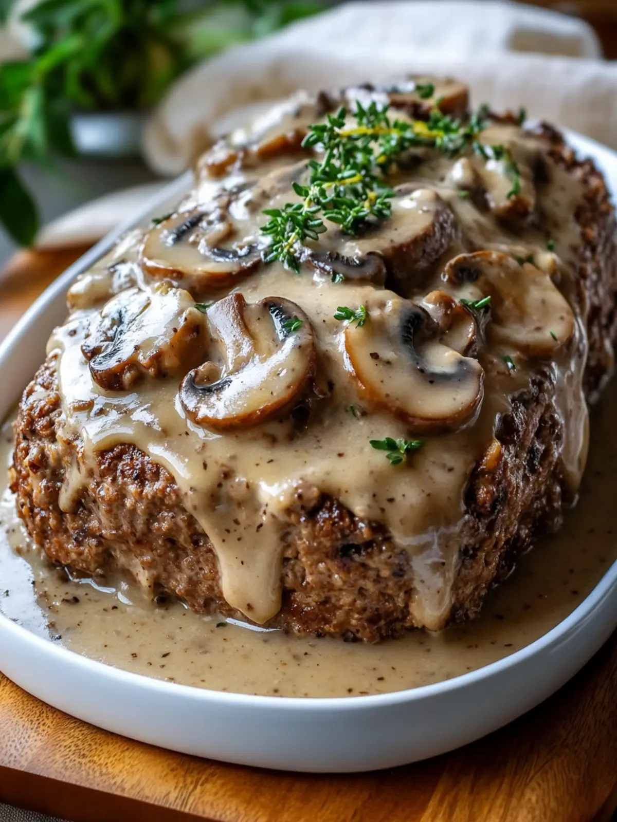 Heavenly Meatloaf with Mushroom Gravy for Cozy Nights 5 Meatloaf with Mushroom Gravy