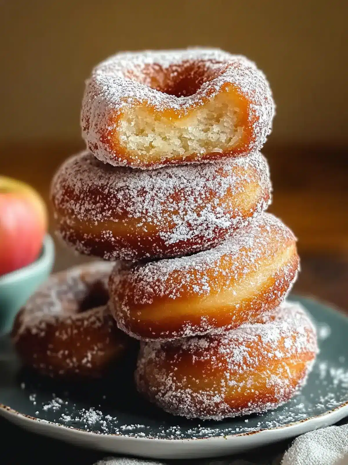 Apple Cider Hawaiian Roll Donuts for Cozy Fall Moments 3 Apple Cider Hawaiian Roll Donuts