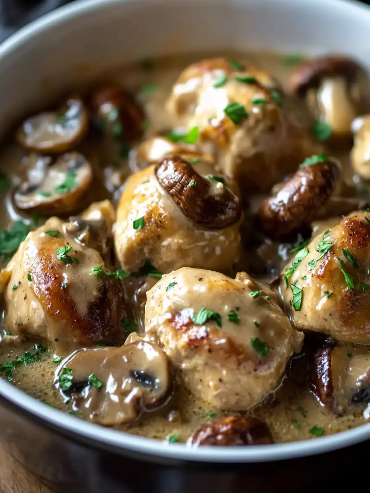 Creamy Crockpot Mushroom Chicken for Cozy Dinner Nights 4 Crockpot Mushroom Chicken