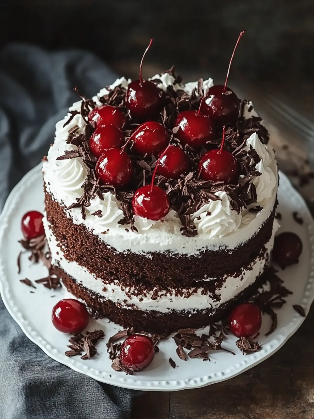 Classic Black Forest Cake: A Decadent Homemade Delight 3 Classic Black Forest Cake