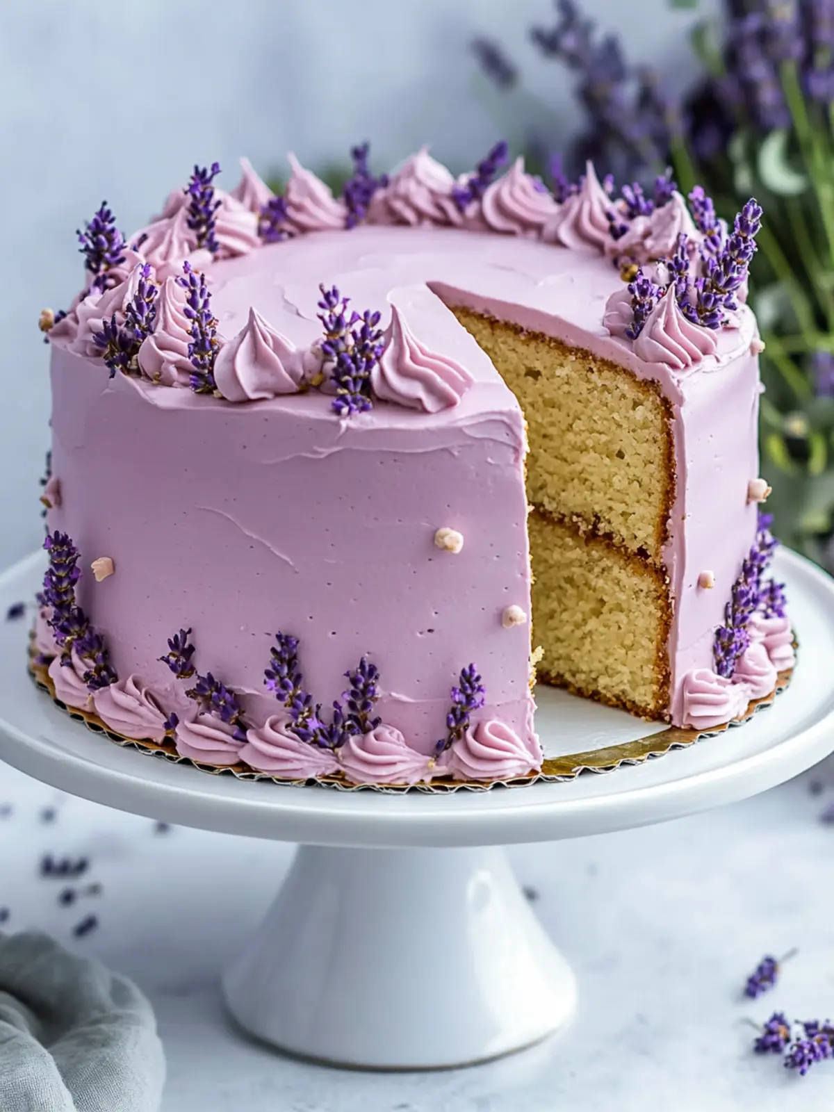 Earl Grey Lavender Cake: A Flirty Floral Delight to Bake 3 Earl Grey Lavender Cake