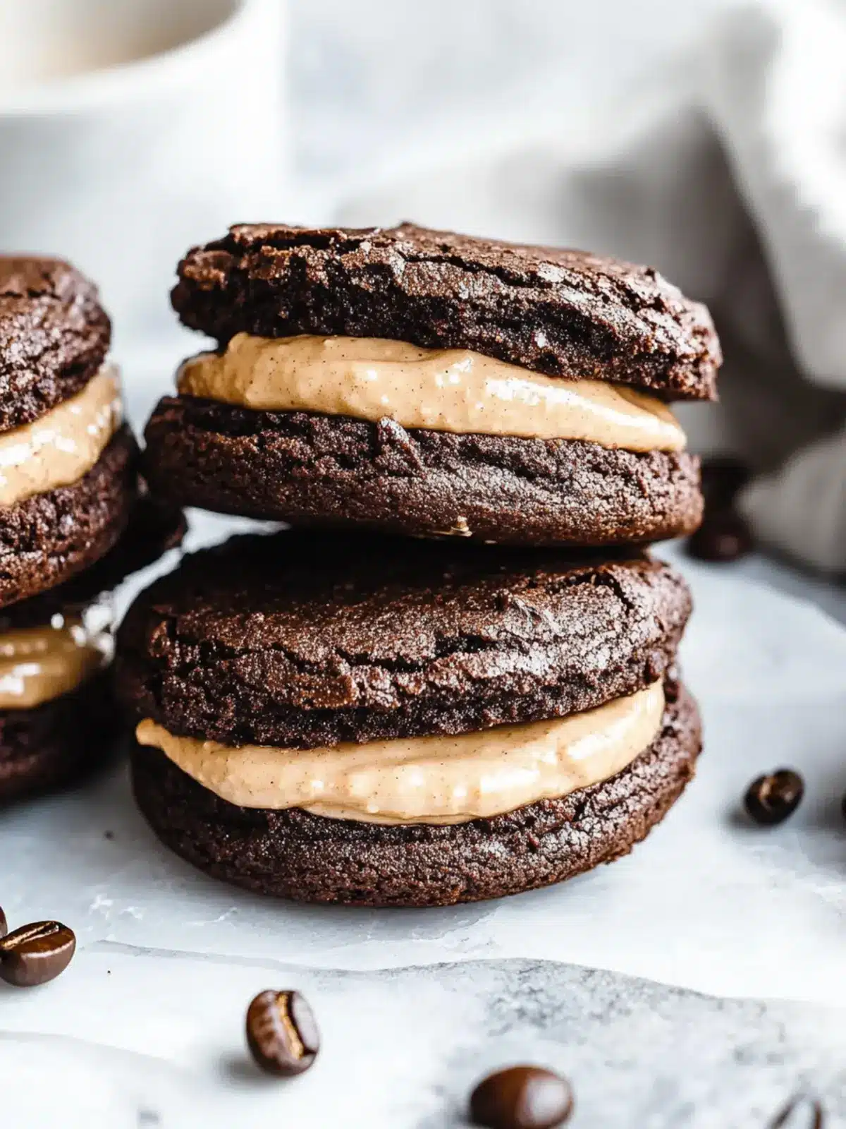 The Best Espresso Brownie Cookie Sandwiches You’ll Crave 4 The Best Espresso Brownie Cookie Sandwiches