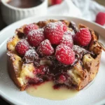 Decadent Dark Chocolate Raspberry Bread Pudding Bliss 10 Dark Chocolate Raspberry Bread Pudding