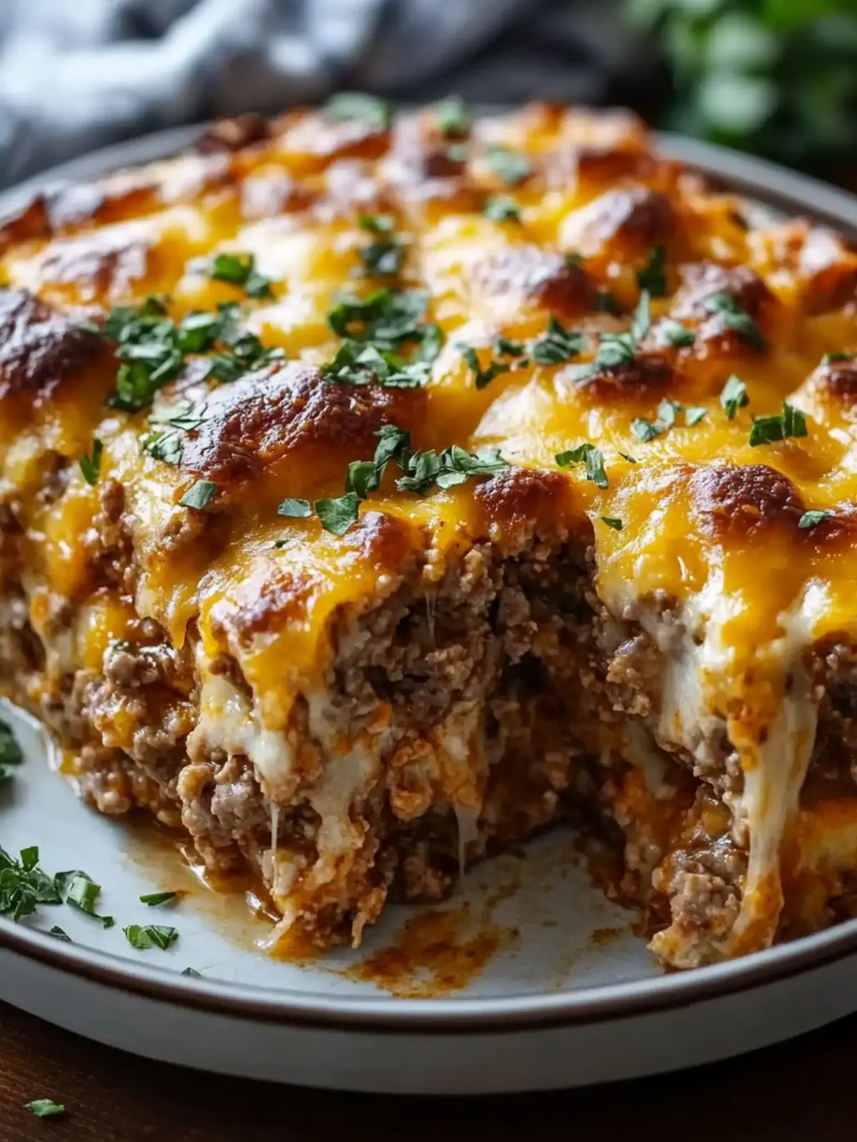 Cheesy Loaded Meatloaf Casserole: Comfort Food Redefined 2 Cheesy Loaded Meatloaf Casserole