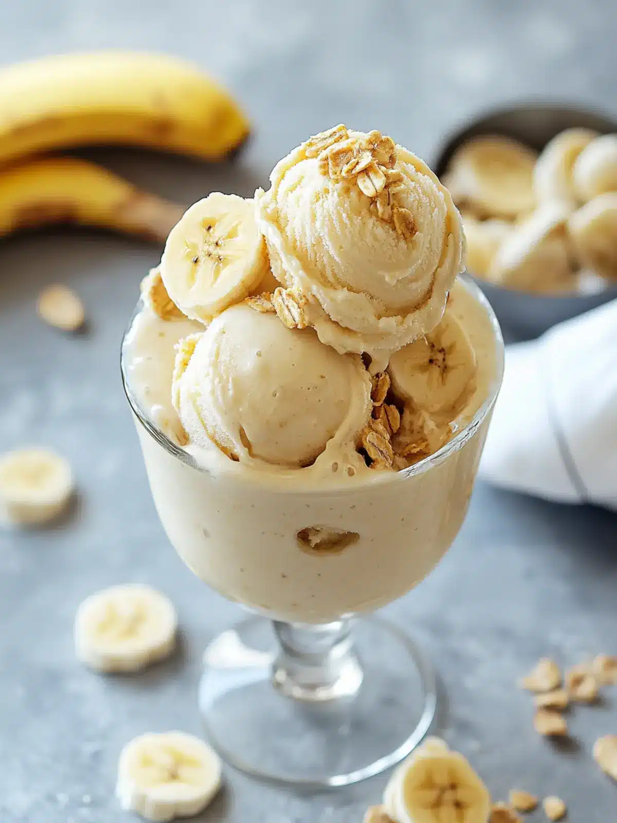 Banana Pudding Ice Cream [55 Minutes]