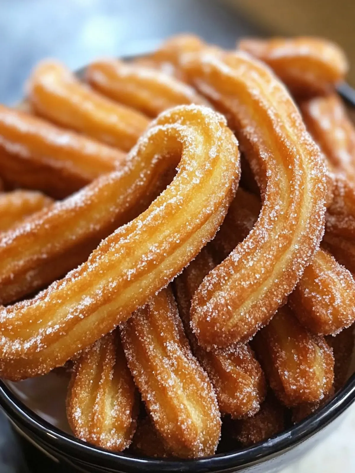 Melt-in-Your-Mouth Golden Crispy Homemade Churros Recipe 5 Golden Crispy Homemade Churros