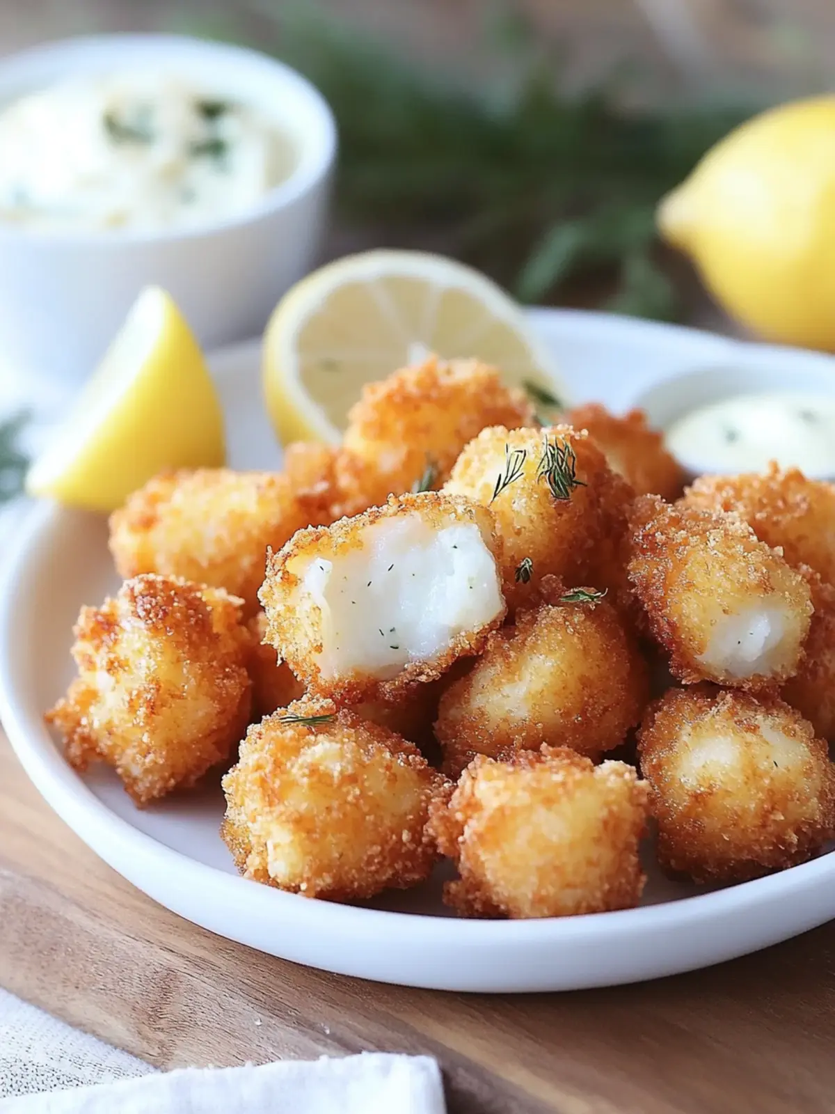Lemon Butter Fish Bites with Garlic Aioli for Quick Delights 3 Lemon Butter Fish Bites with Garlic Aioli