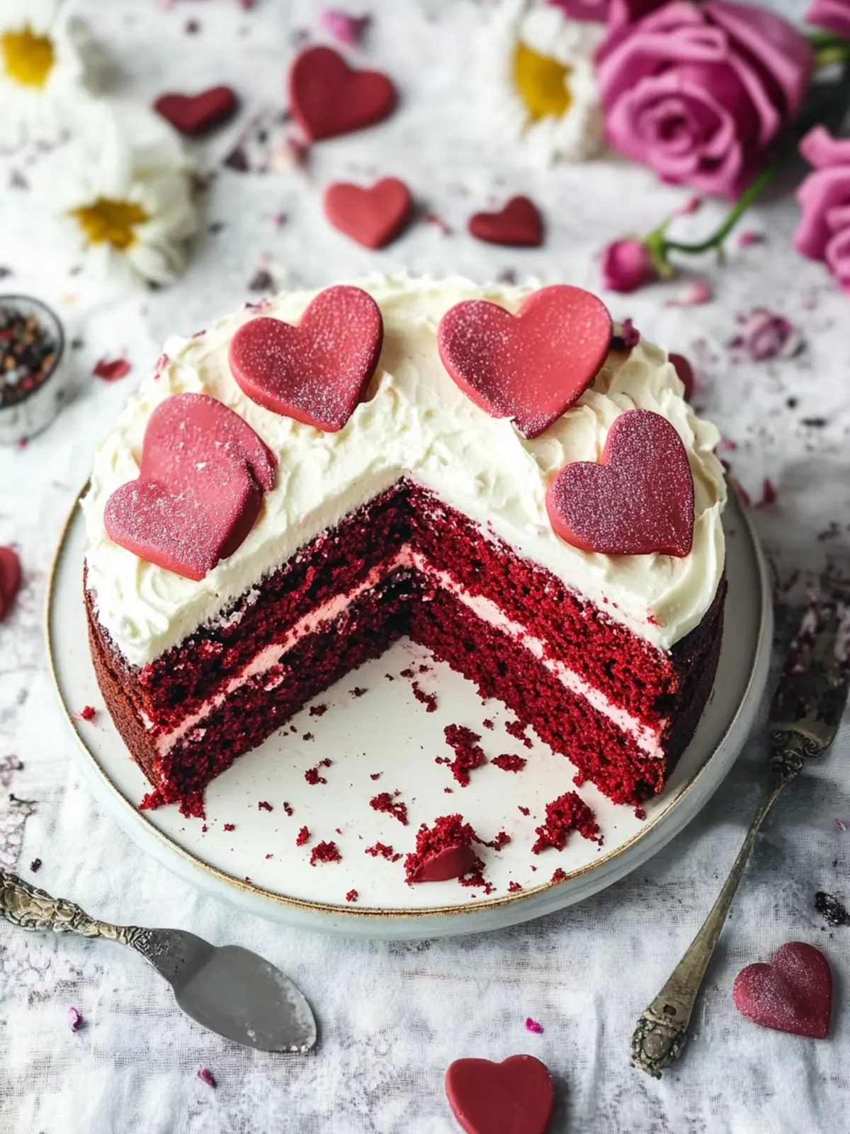 Decadent Vegan Red Velvet Cake for Your Next Celebration 2 Vegan Red Velvet Cake