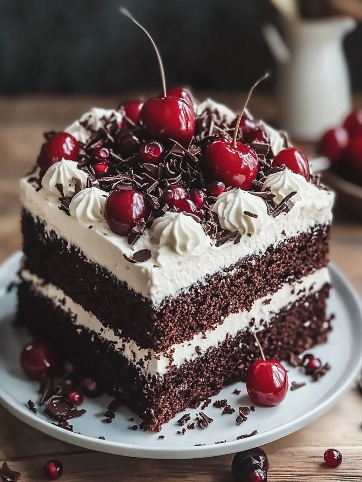 Classic Black Forest Cake: A Decadent Homemade Delight 4 Classic Black Forest Cake