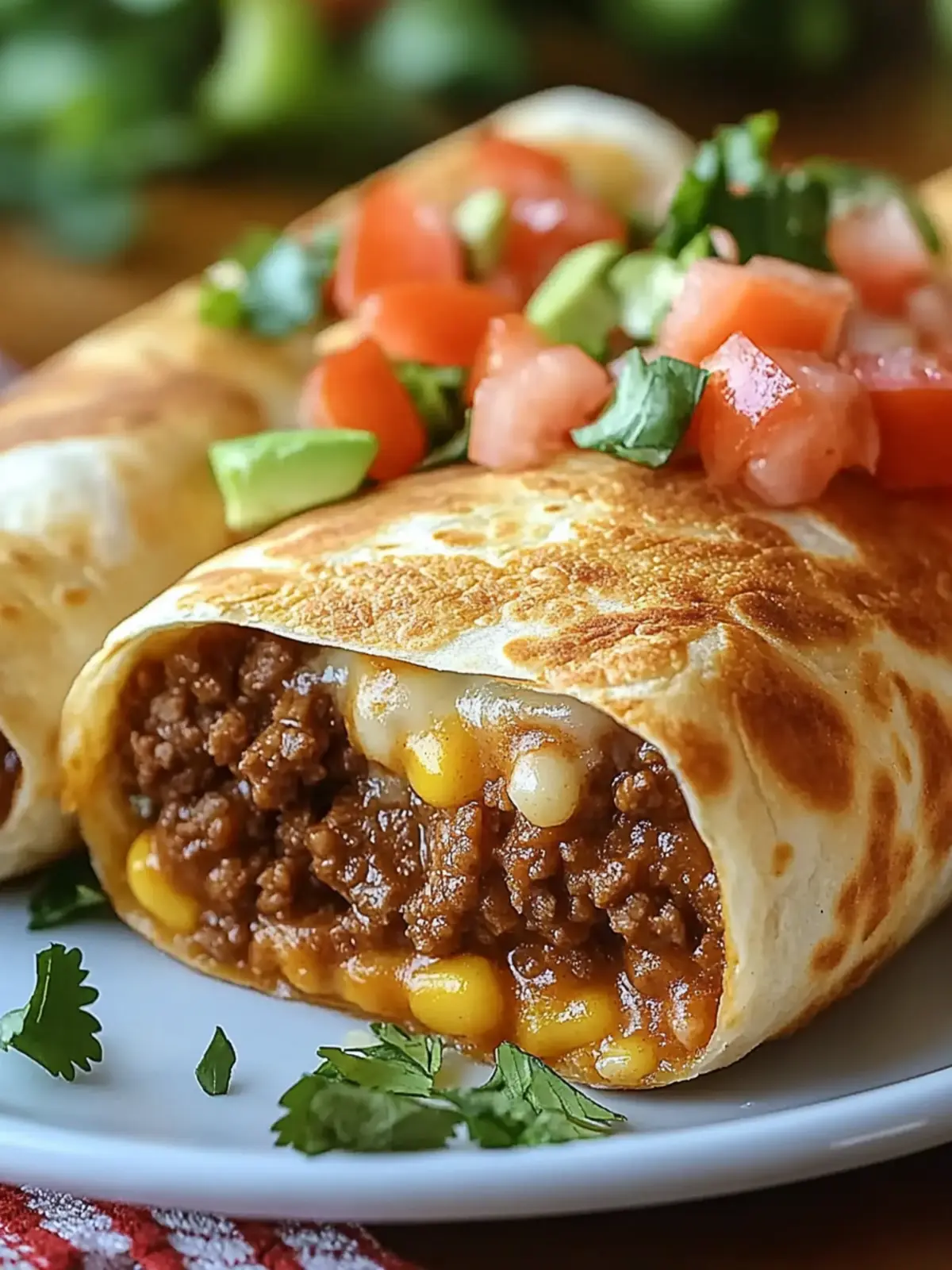 Cheesy Beef Chimichangas – Your Next Easy Dinner Marvel 4 Cheesy Beef Chimichangas– Easy Dinner Recipe