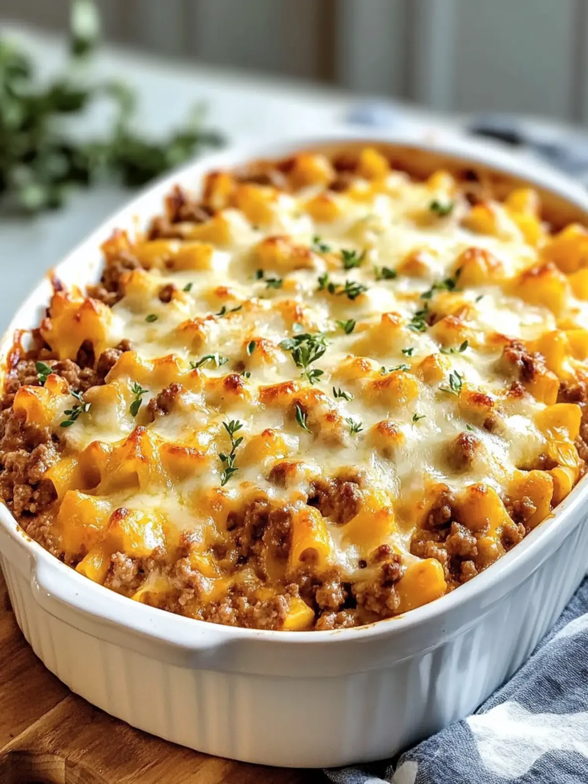 Savory Homemade Ground Beef Casserole for Cozy Family Nights 4 Homemade Ground Beef Casserole