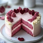 Heart Cake Delight with Hidden Surprises for Love's Day 7 Heart Cake