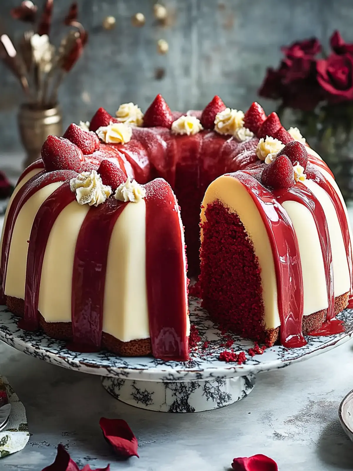Red Velvet Cheesecake Bundt Dump Cake: A Simple Showstopper 4 Red Velvet Cheesecake Bundt Dump Cake