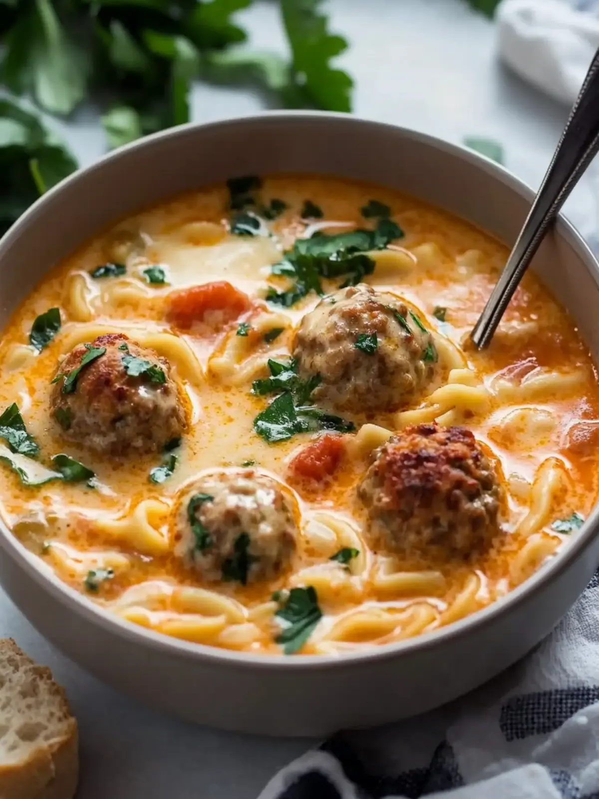 Creamy Italian Meatball Soup Recipe for Cozy One-Pot Bliss 5 Creamy Italian Meatball Soup Recipe | Easy One-Pot Dinner