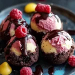 Irresistible Black Forest Cookie Dough Brownie Bombs Recipe 9 Black Forest Cookie Dough Brownie Bombs Recipe
