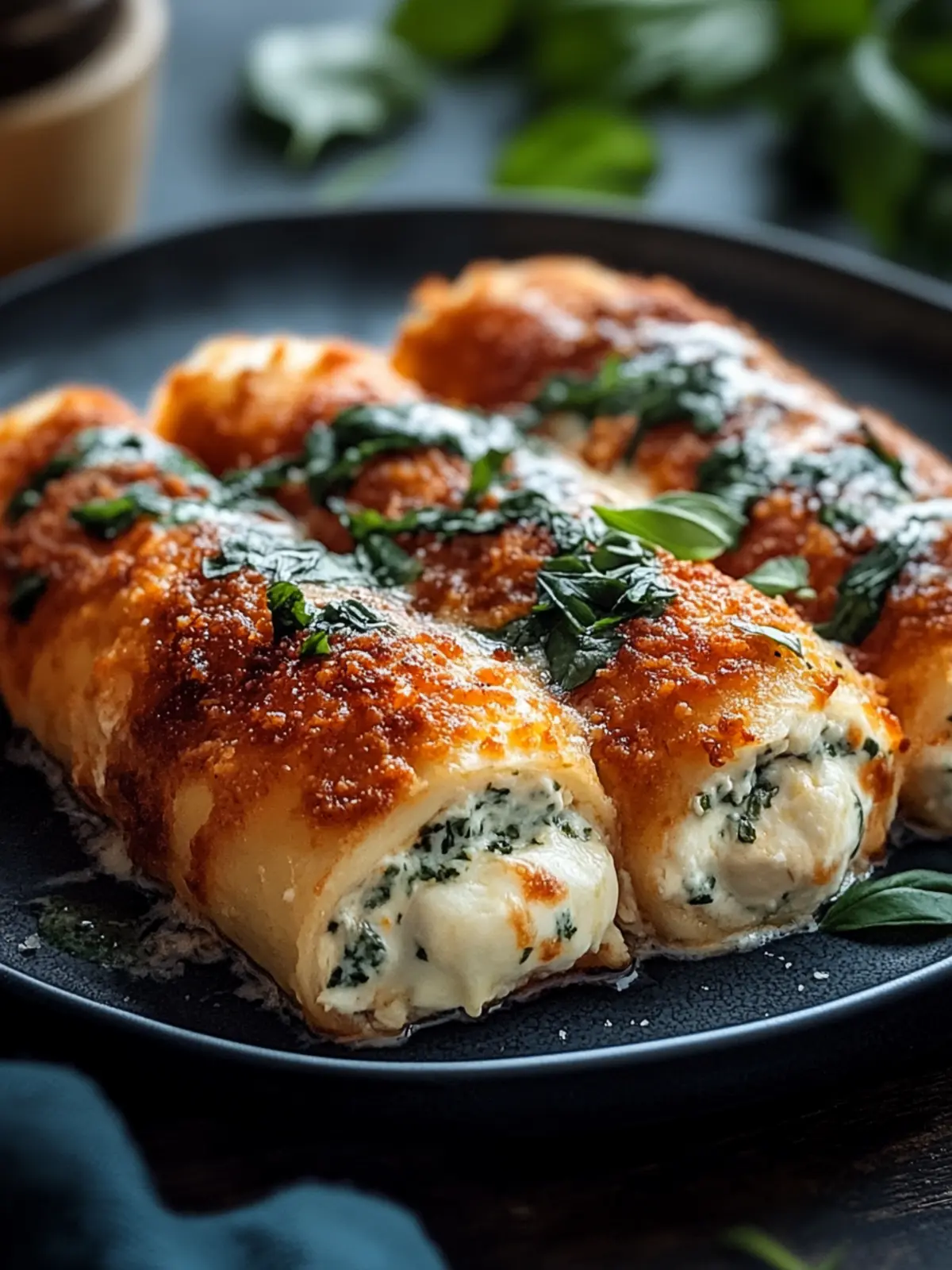 Baked Mozzarella Chicken Rolls: Healthy Cheesy Goodness 5 Baked Mozzarella Chicken Rolls