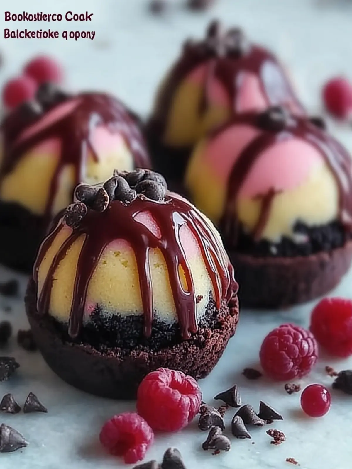 Irresistible Black Forest Cookie Dough Brownie Bombs Recipe 2 Black Forest Cookie Dough Brownie Bombs Recipe
