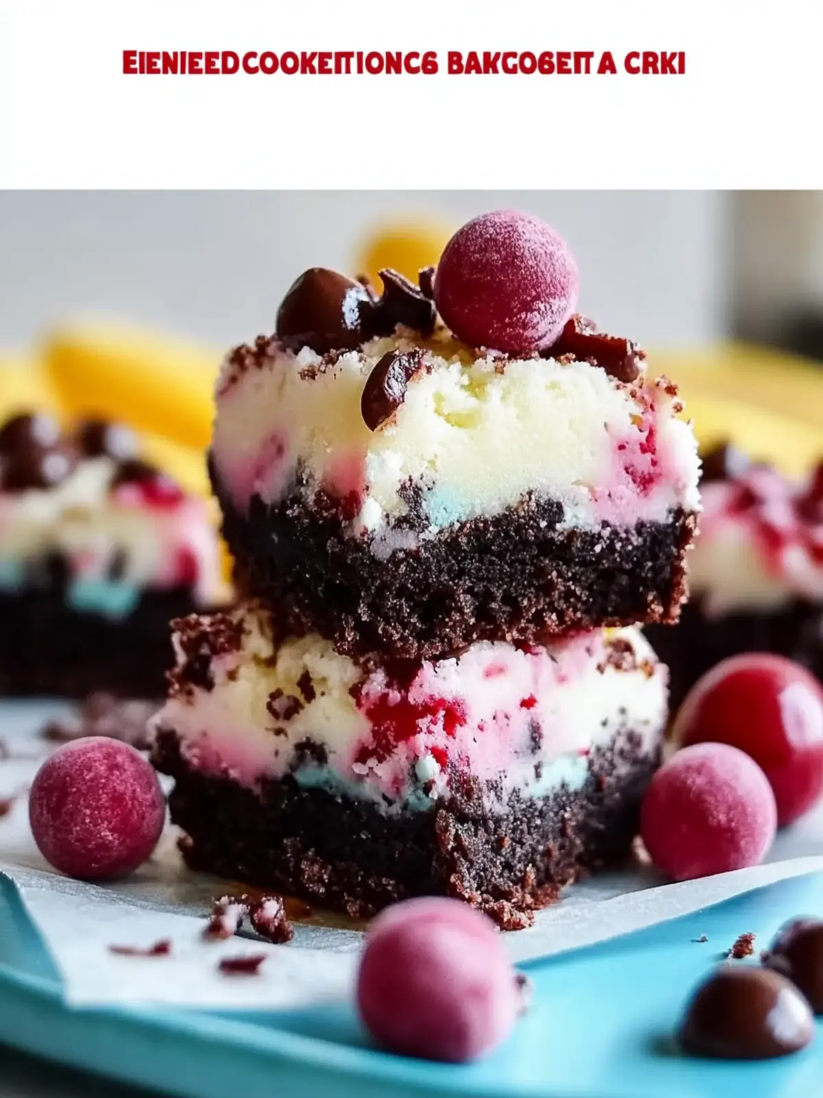 Irresistible Black Forest Cookie Dough Brownie Bombs Recipe 3 Black Forest Cookie Dough Brownie Bombs Recipe