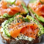 Smoked Salmon & Avocado Toast – Elegant, Easy & Delightful 9 Smoked Salmon & Avocado Toast – Elegant and Easy