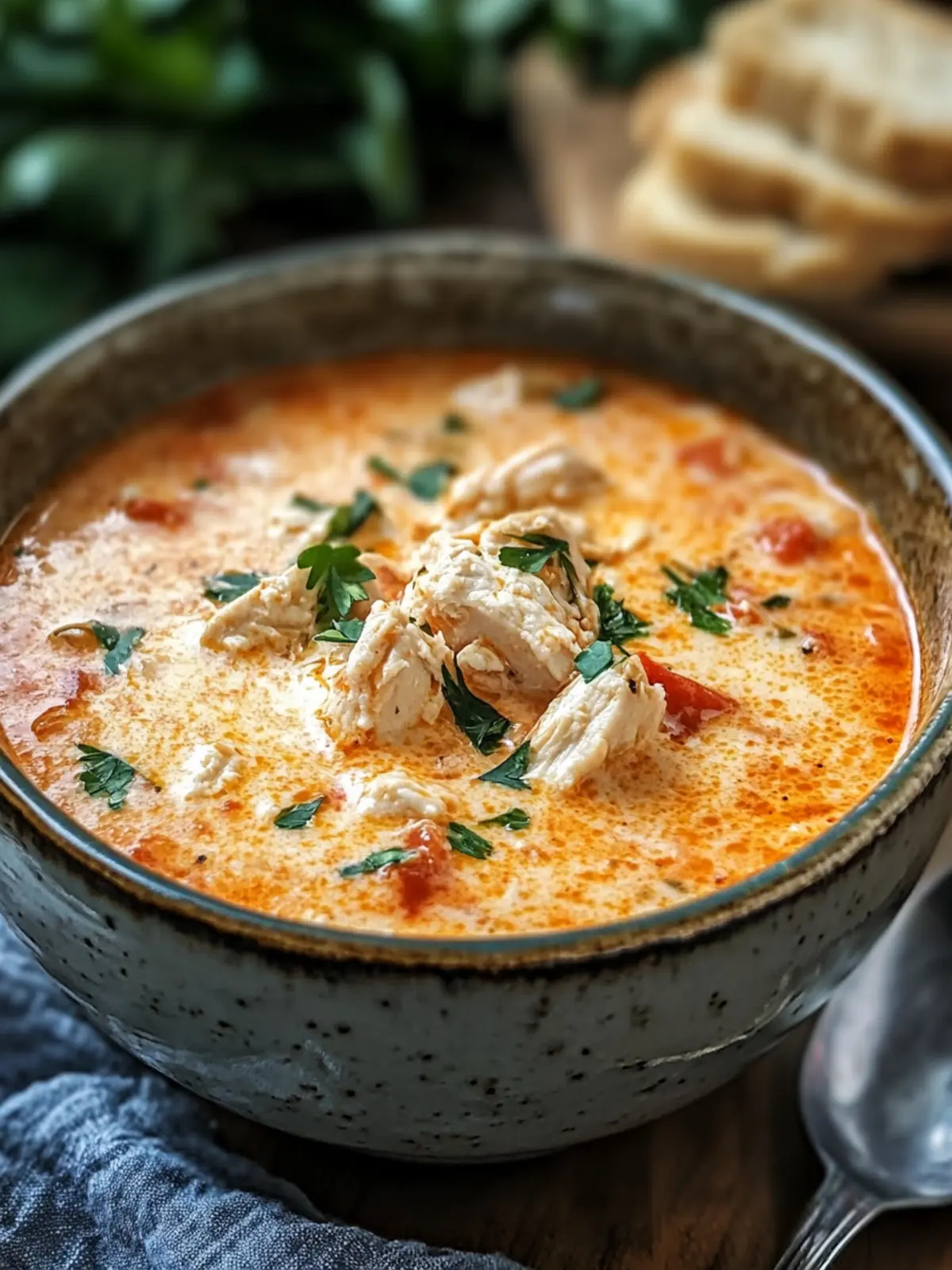 Crock Pot Creamy Chicken Parmesan Soup: Your Cozy Bowl of Joy 5 Crock Pot Creamy Chicken Parmesan Soup: Cozy Comfort In A Bowl