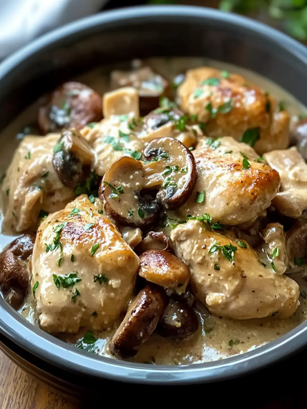 Creamy Crockpot Mushroom Chicken for Cozy Dinner Nights 3 Crockpot Mushroom Chicken