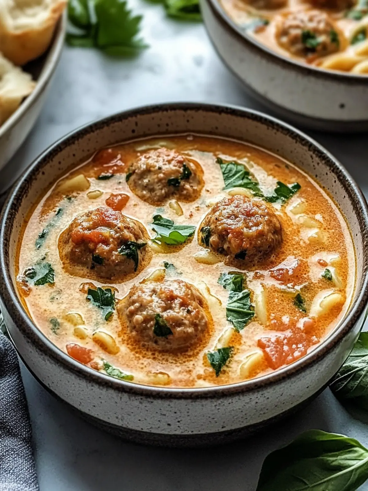 Creamy Italian Meatball Soup That Warms Every Heart 3 Creamy Italian Meatball Soup