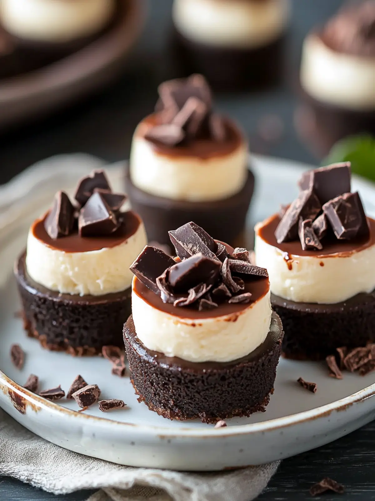 Irresistible Mini Chocolate Cheesecake Bites Recipe You’ll Love 4 Mini Chocolate Cheesecake Bites Recipe