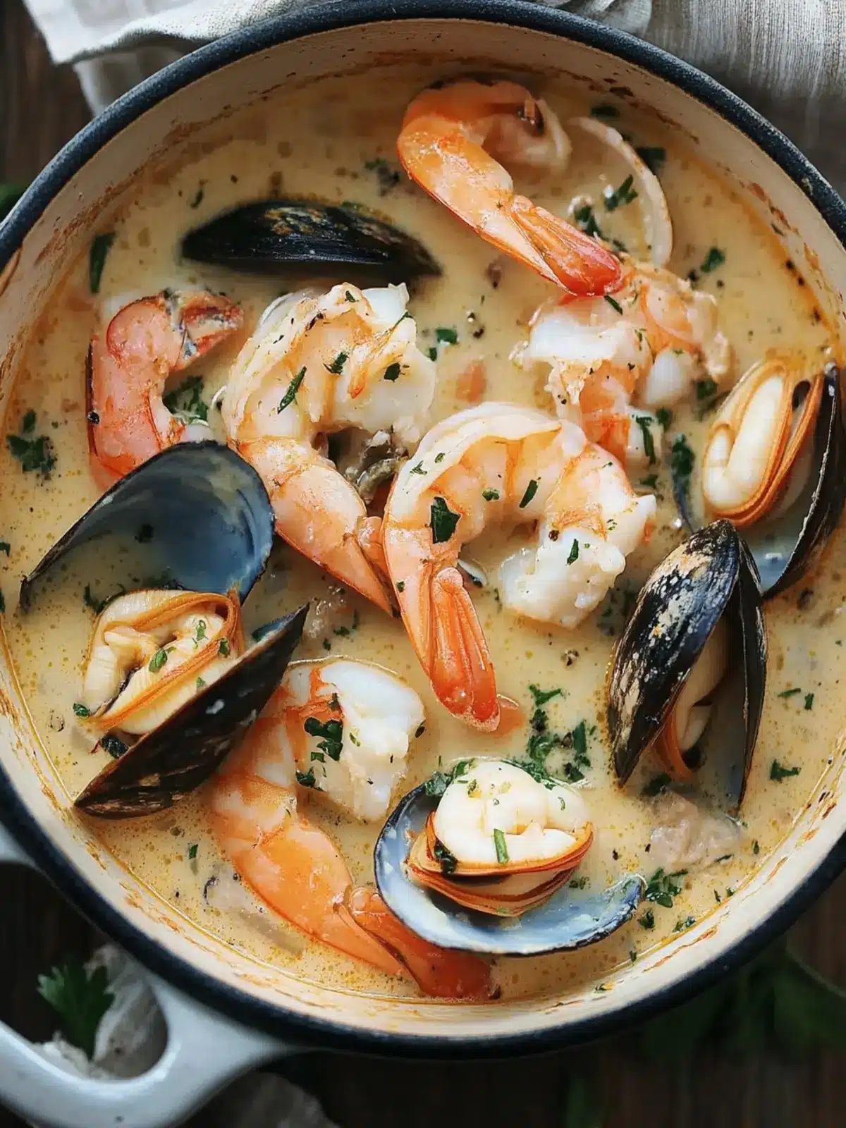 Creamy Rustic Seafood Soup That Will Wow Your Guests Tonight 5 Creamy Rustic Seafood Soup That Will Wow Your Guests