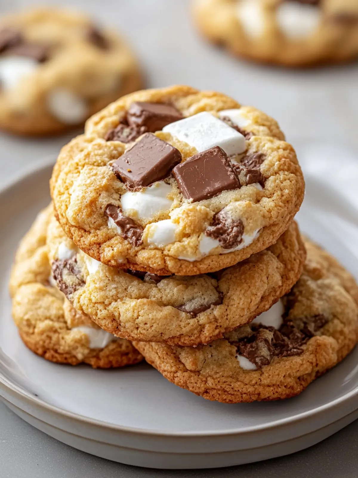 Delicious S’mores Cookies Recipe: Relive Sweet Memories 2 Delicious S’mores Cookies Recipe: A Sweet Treat for Everyone!