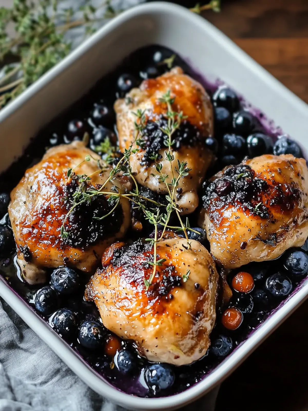 Blueberry Thyme Chicken: Elevate Your Dinner Game Today 3 Blueberry Thyme Chicken