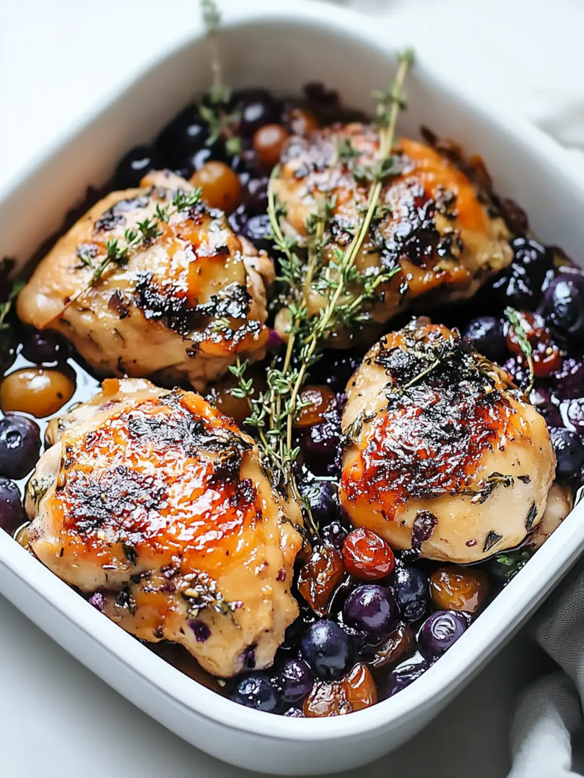 Blueberry Thyme Chicken: Elevate Your Dinner Game Today 4 Blueberry Thyme Chicken