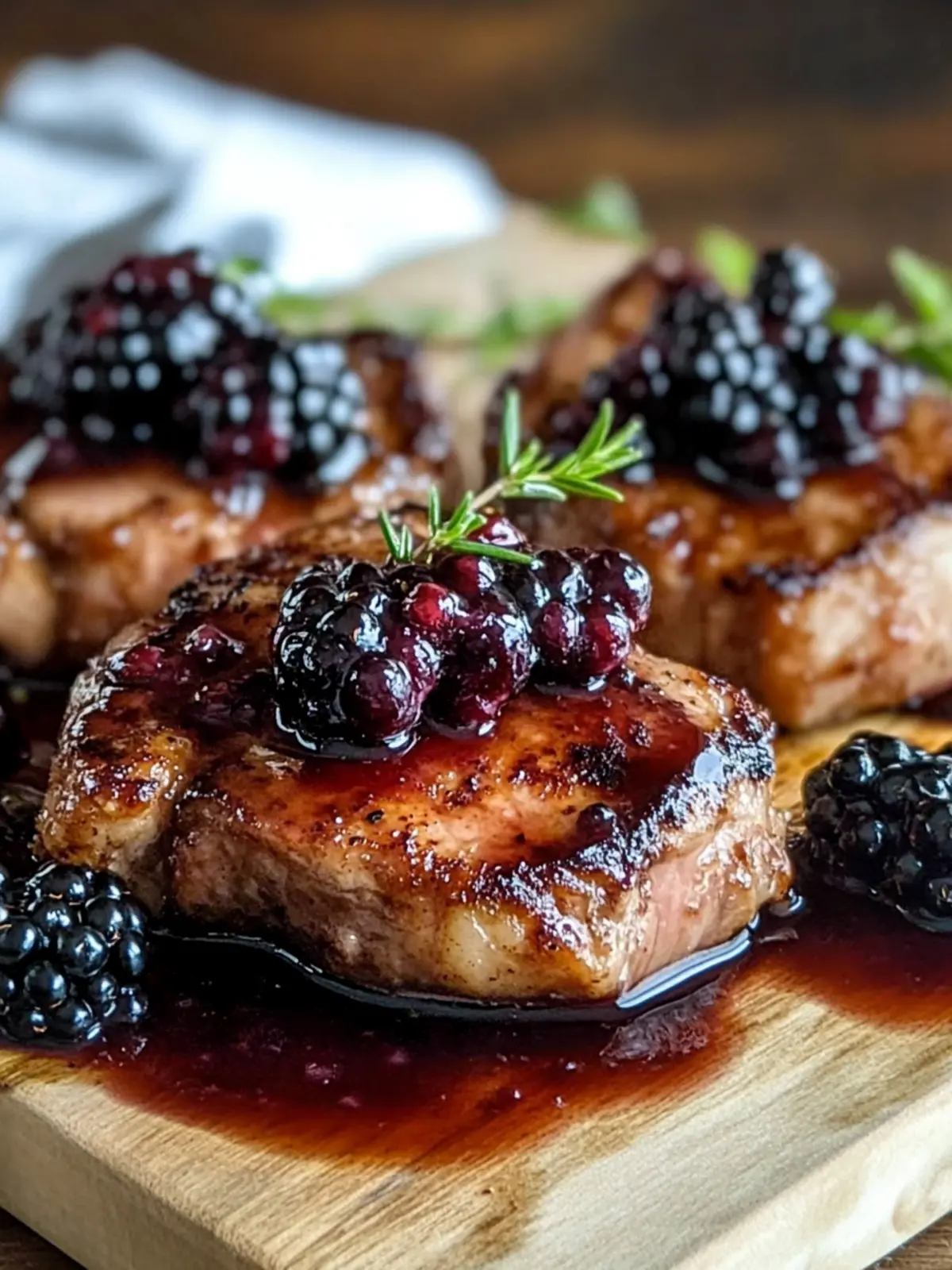 Savory Blackberry Pork Chops Recipe for Effortless Elegance 3 Blackberry Pork Chops Recipe