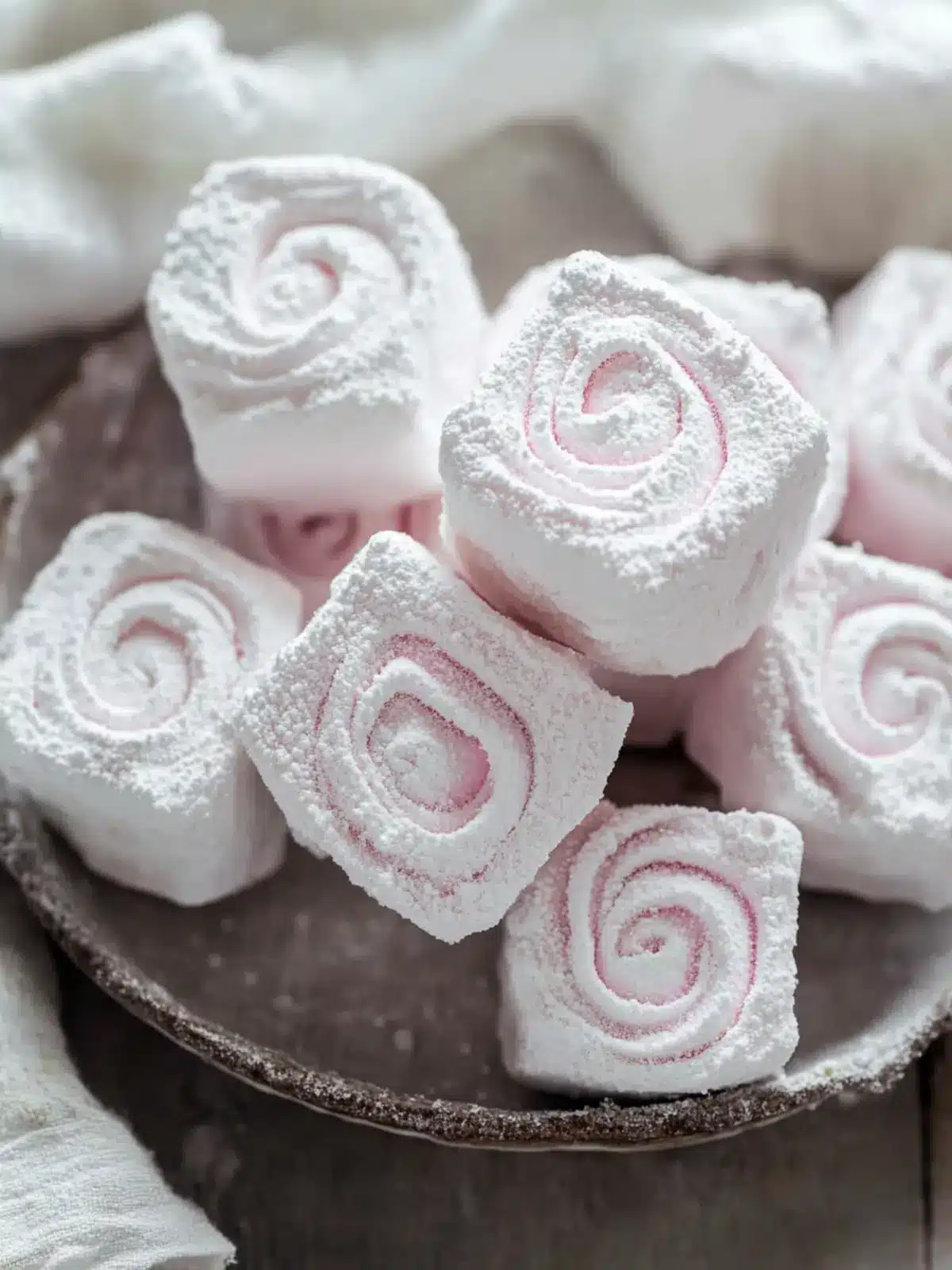 Homemade Marshmallows (Zephyr) VIDEO: Fluffy Blackberry Bliss 4 Homemade Marshmallows (Zephyr) VIDEO